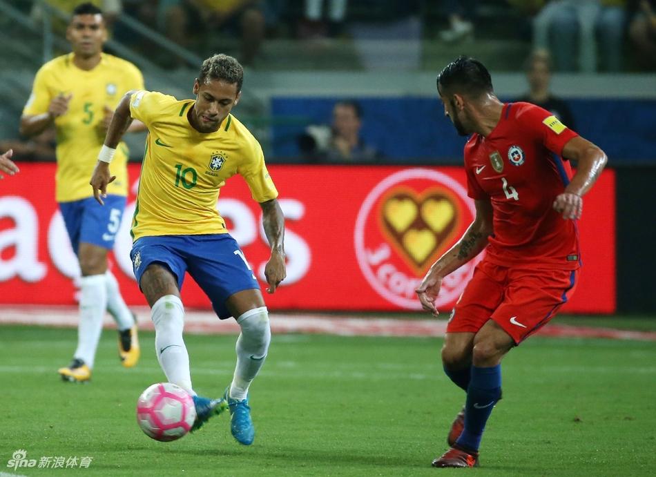 智利vs巴西预选赛直播